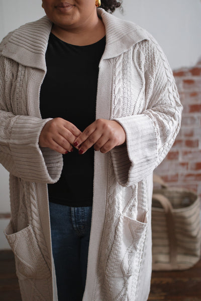 Collette Chunky Sweater Duster