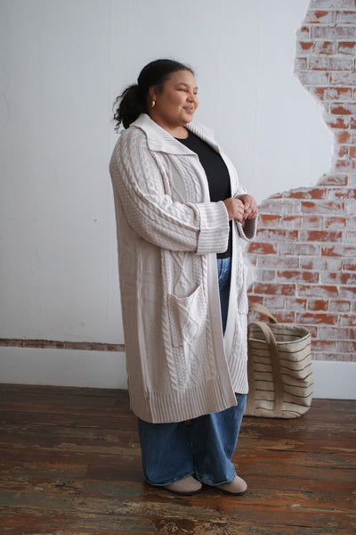 Collette Chunky Sweater Duster