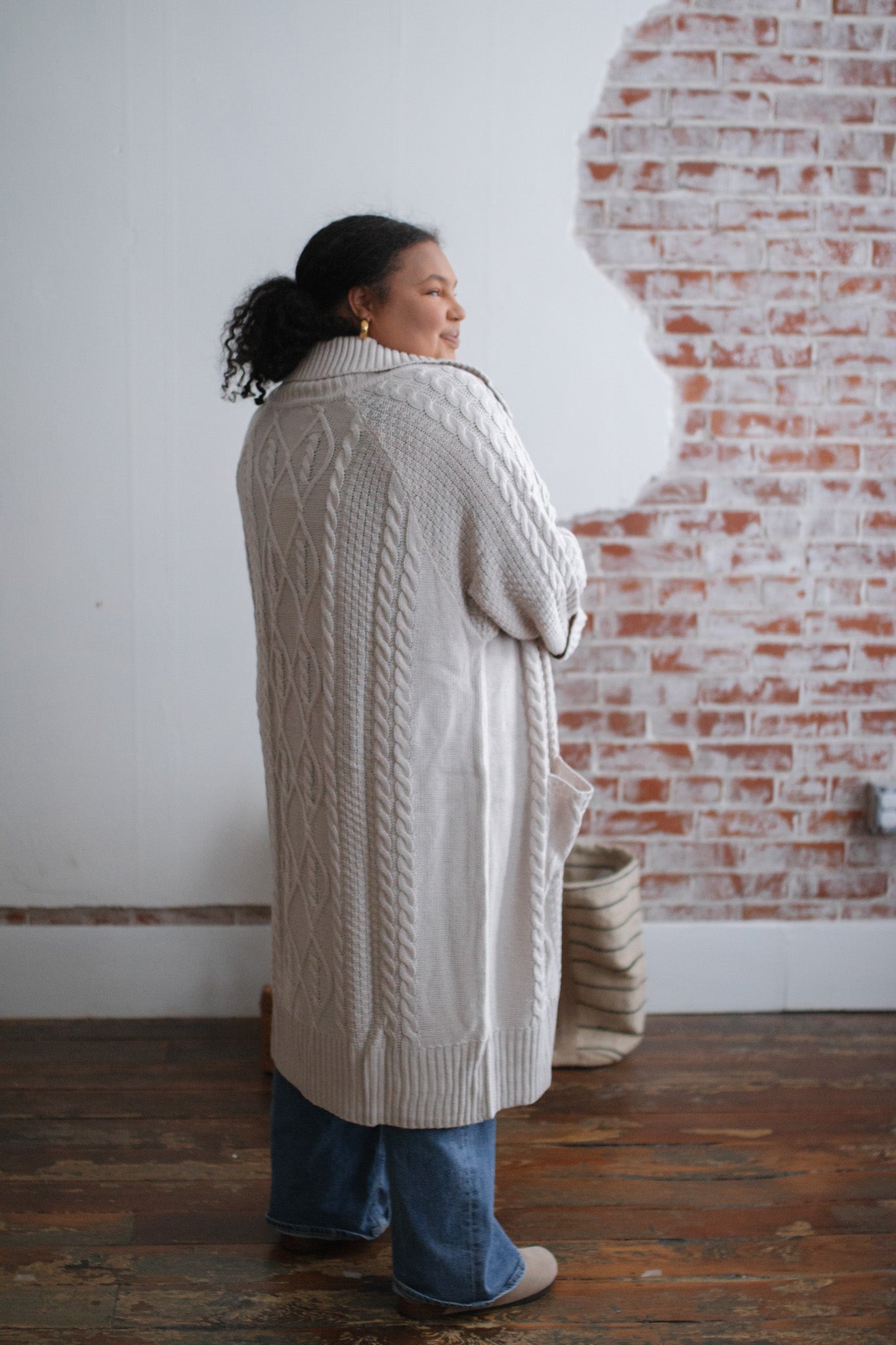 Collette Chunky Sweater Duster