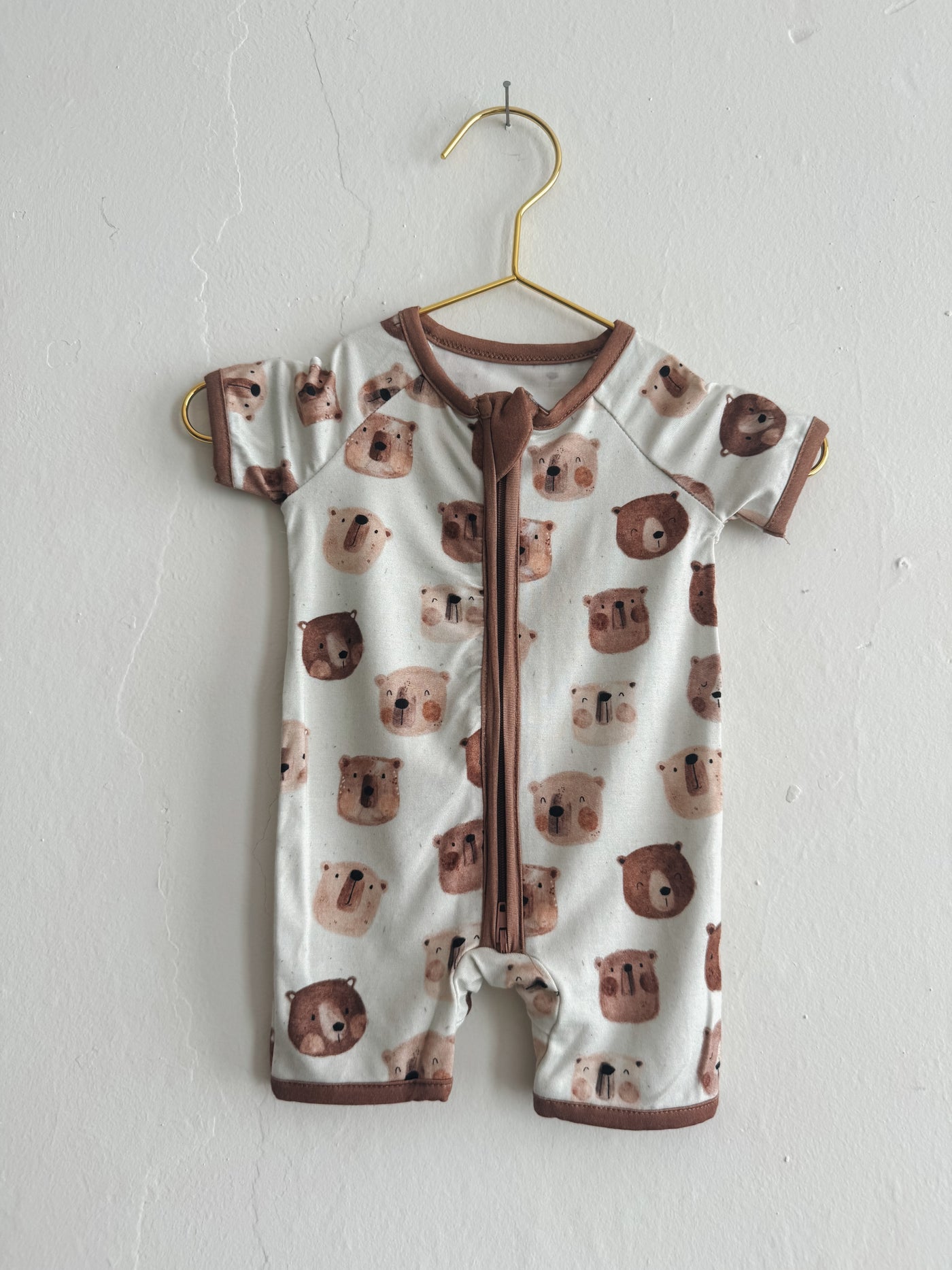 Bear Buddies Bamboo Shortie Romper