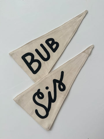 Bub Canvas Pennant