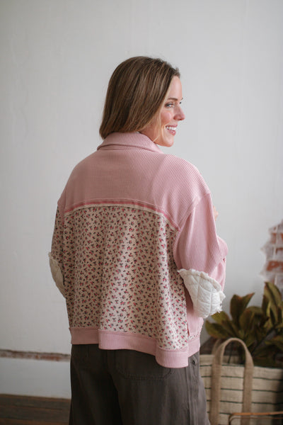 Maya Floral Patched Jacket