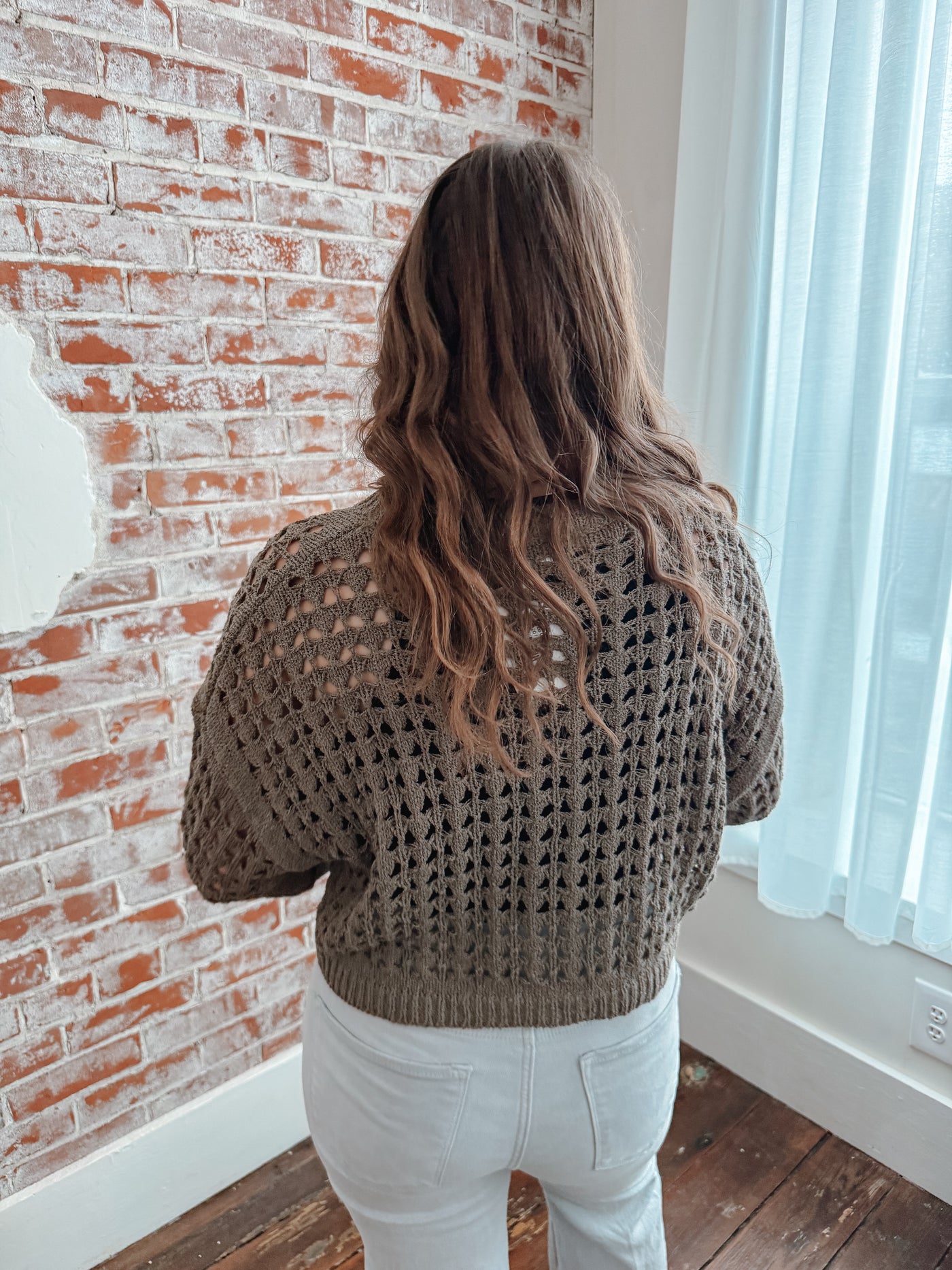 Set Me Up Crochet Sweater