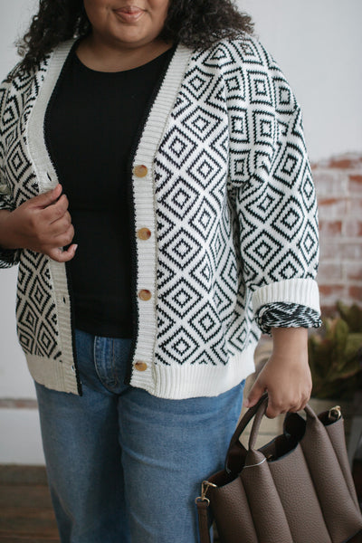 Eloise Patterned Cardigan