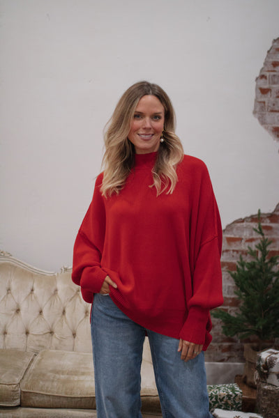 Regan Oversized Ribbed Pullover