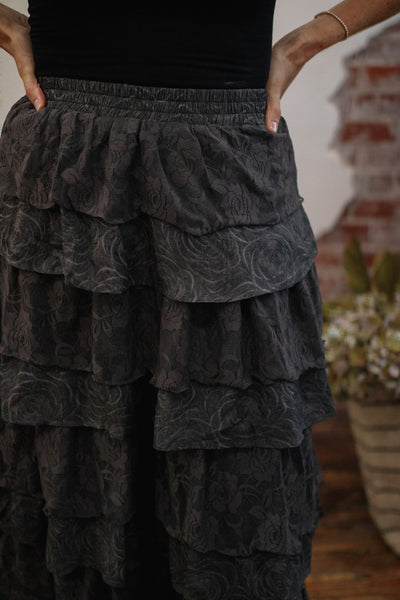 Whitney Lace Midi Skirt