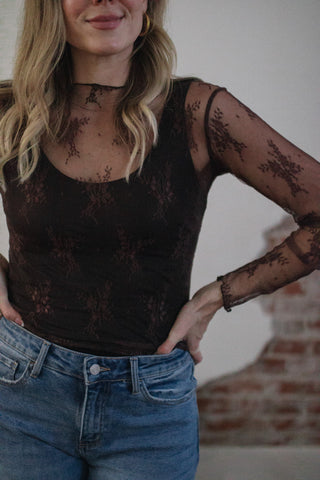 Mariah Lace Long Sleeve