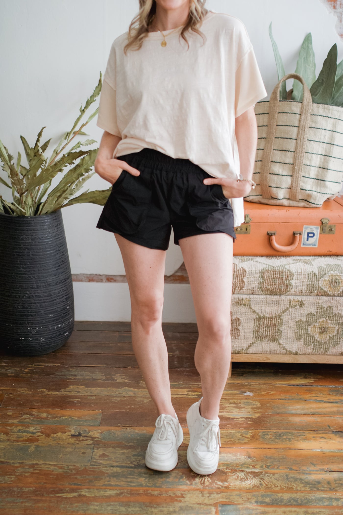 Celia Pleated Everyday Shorts