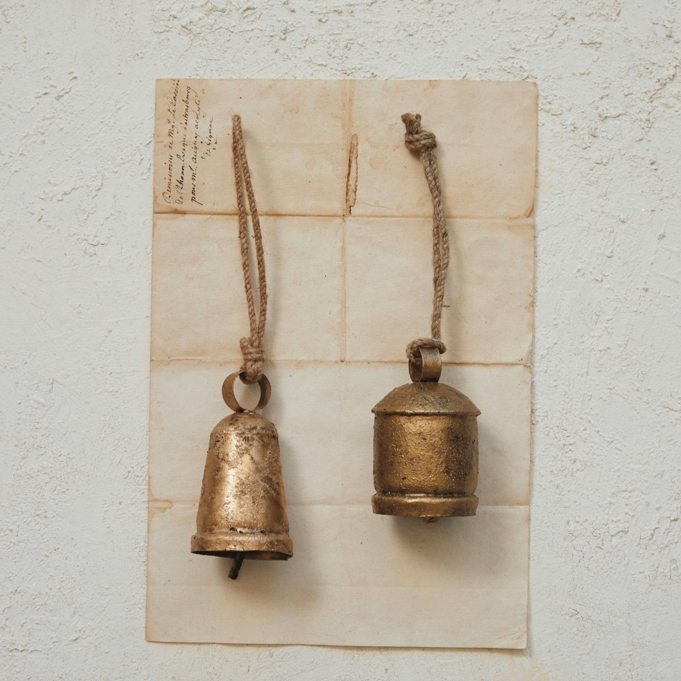 Antique Brass Metal Bell Ornaments