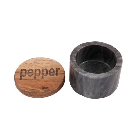 Marble Salt + Pepper | Set of 2