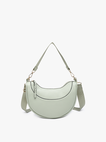 Monica Half-Moon Shoulder Bag