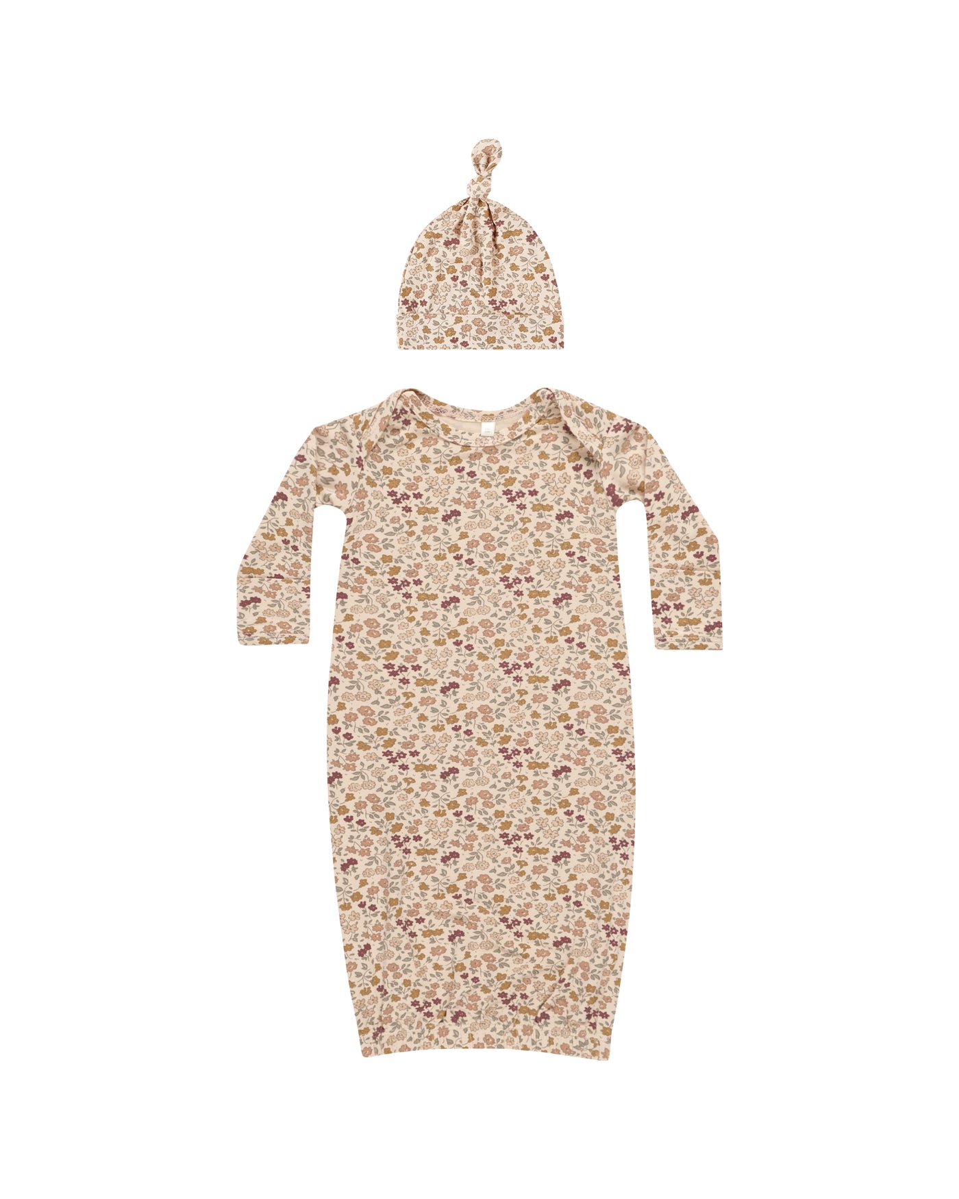 Bamboo Baby Gown + Hat Set | Posy