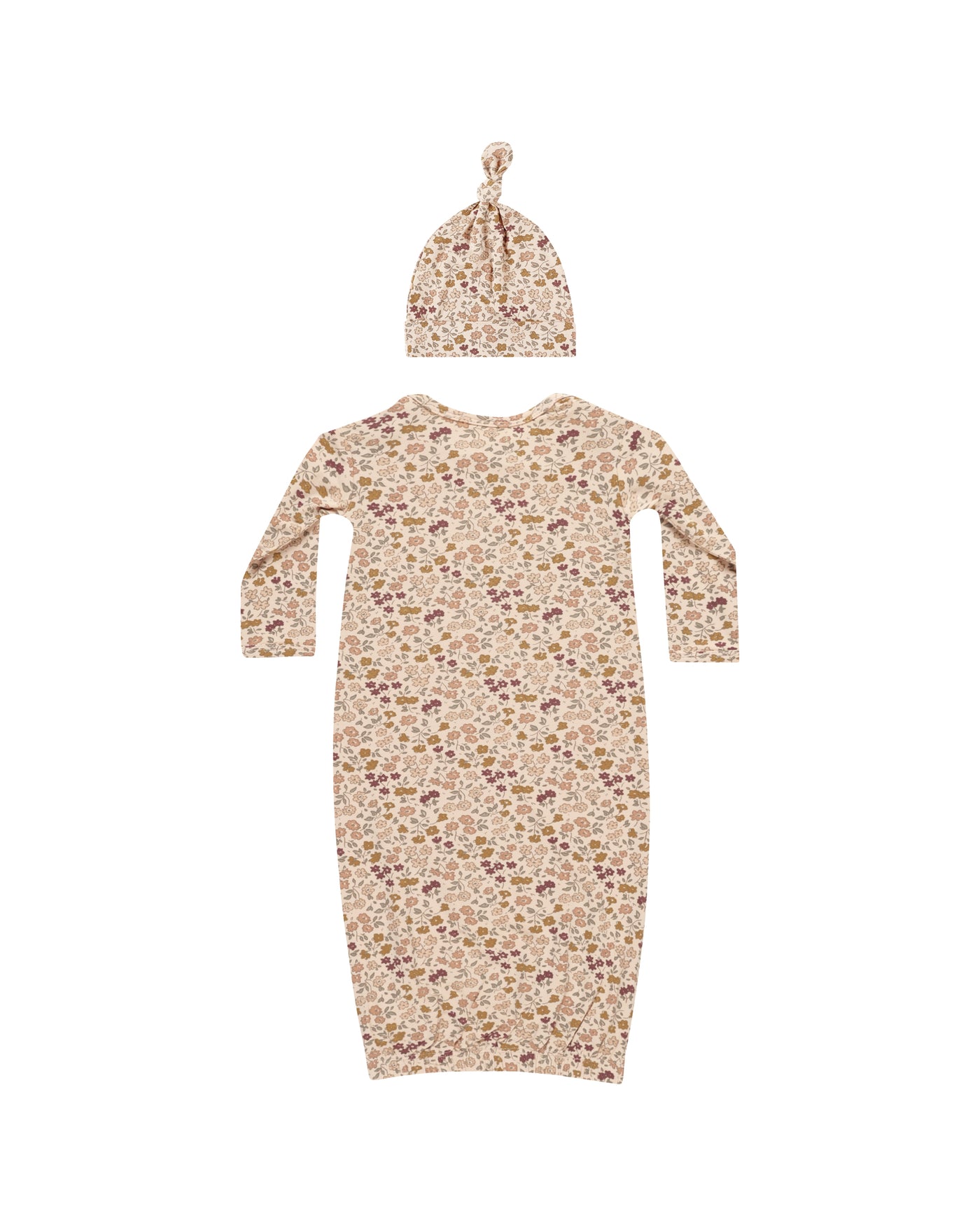 Bamboo Baby Gown + Hat Set | Posy