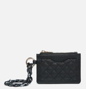 Rhodes Quilted Wallet w/ Chain Bangle