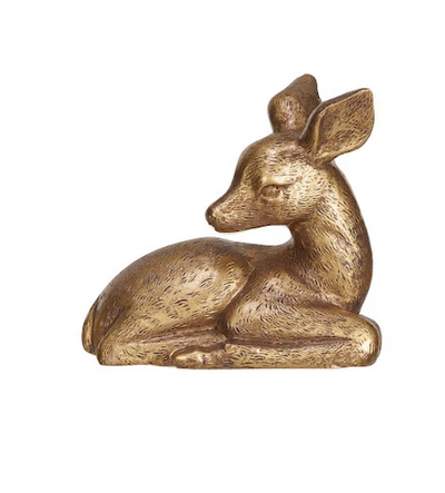 Sleepy Antique Gold Animals