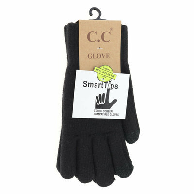 C.C Beanie Soft Recycled Yarn Smart Tip Gloves