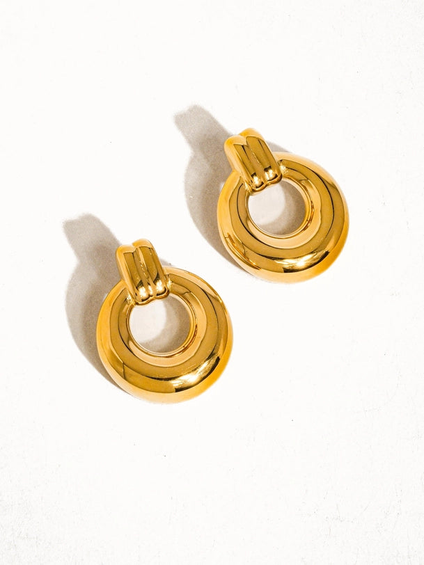 Viktor Non-Tarnish Classic Hoop Earring