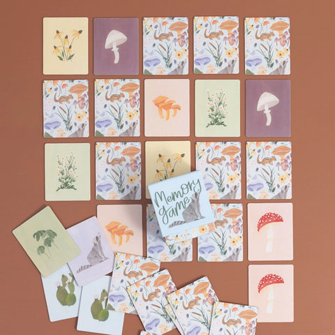 Flora + Fauna Memory Game