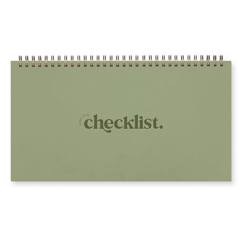 Weekly To Do Checklist Planner