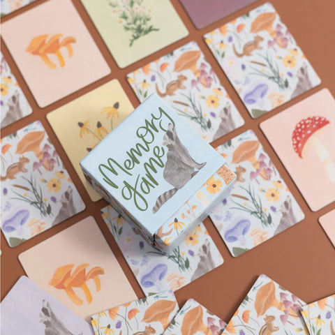 Flora + Fauna Memory Game