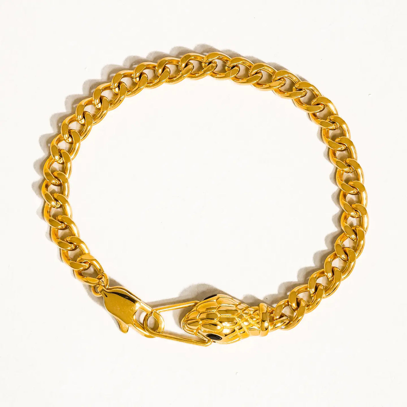 Habu 18K Non-Tarnish Serpant Bracelet