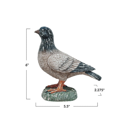 Resin Vintage Reproduction Pigeon