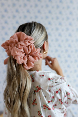 KAXI Jumbo Scrunchie | Dusty Pink