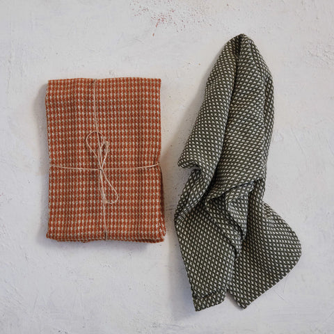 Woven Cotton Tea Towels